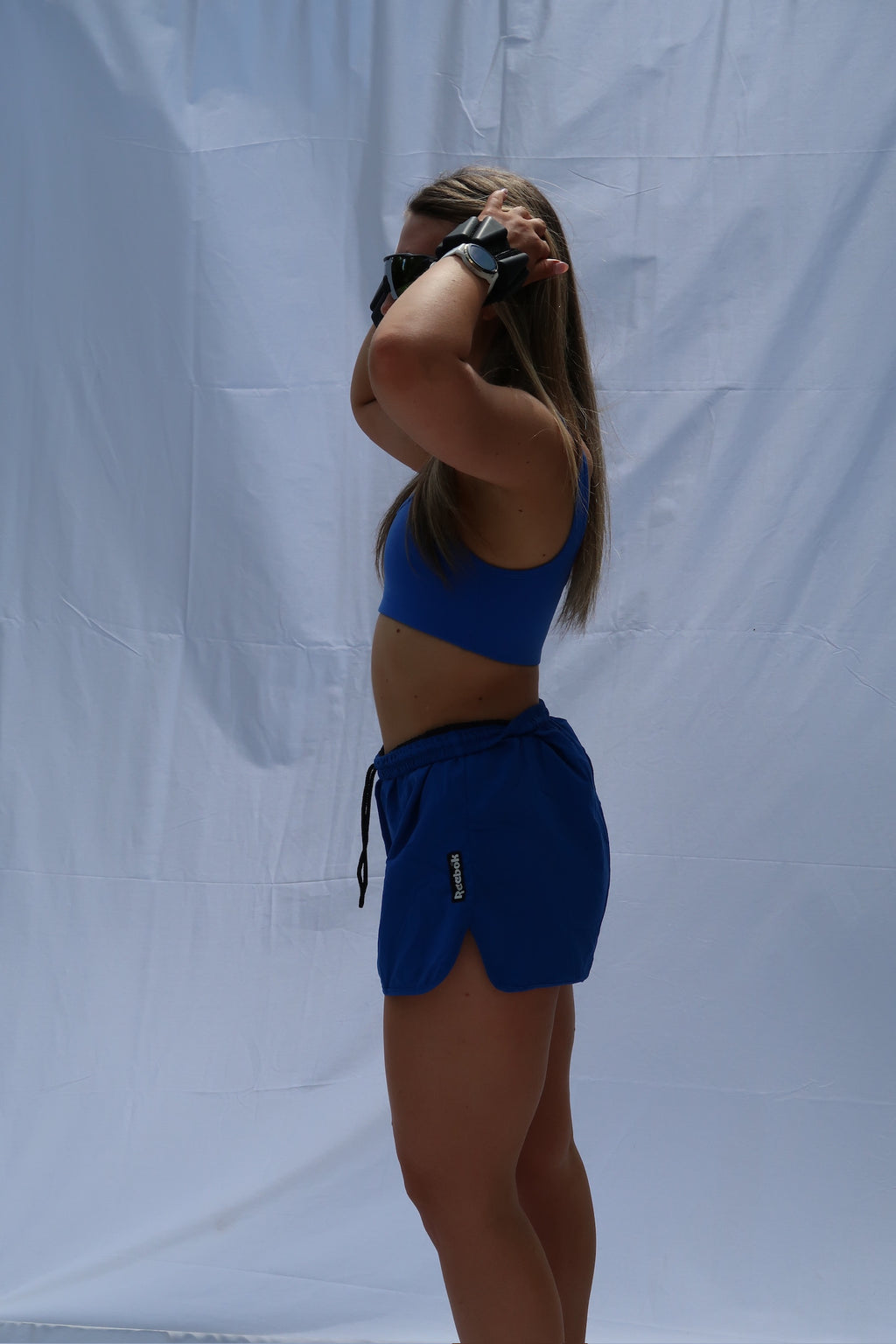 Bright Blue Vintage Reebok Shorts