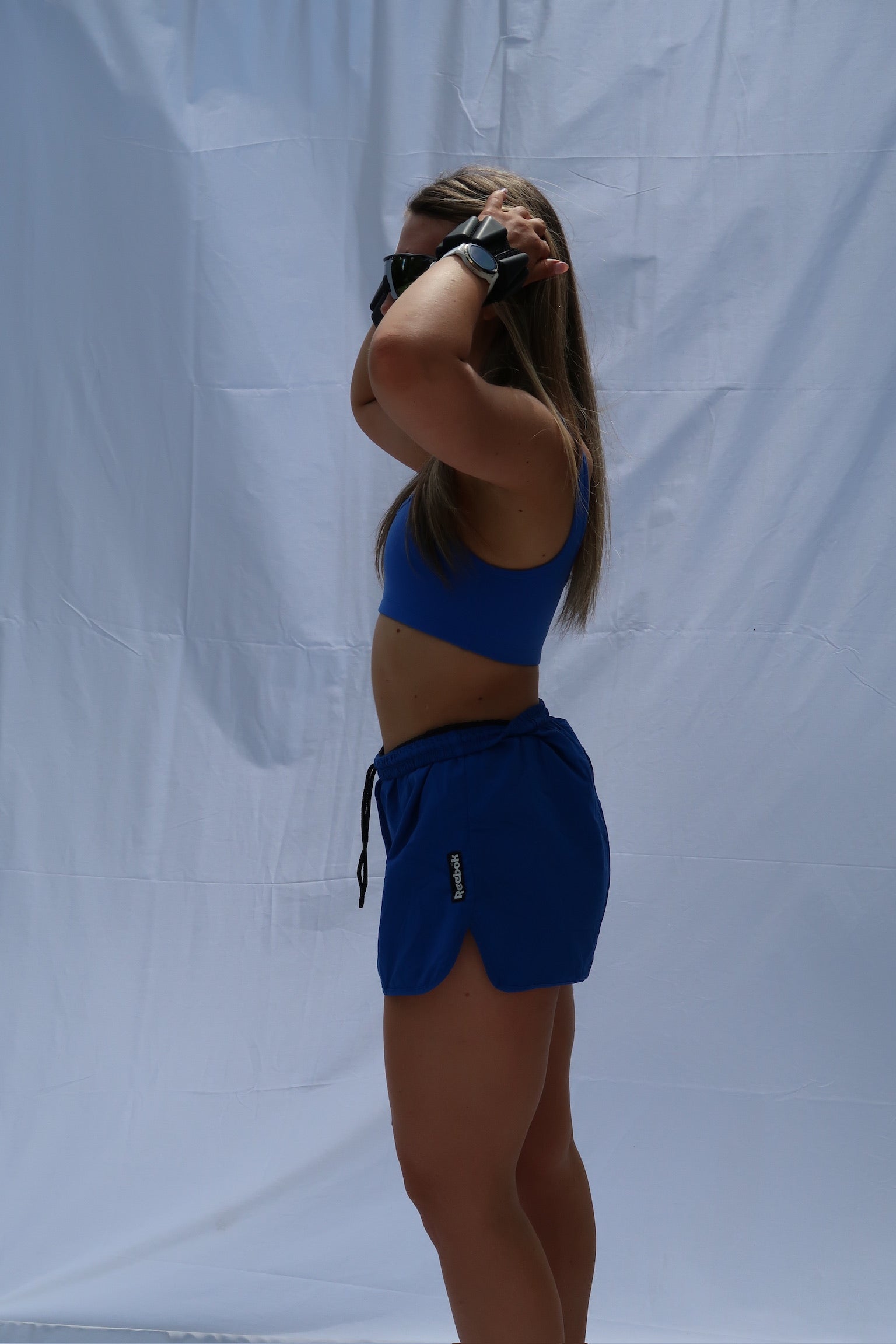 Bright Blue Vintage Reebok Shorts