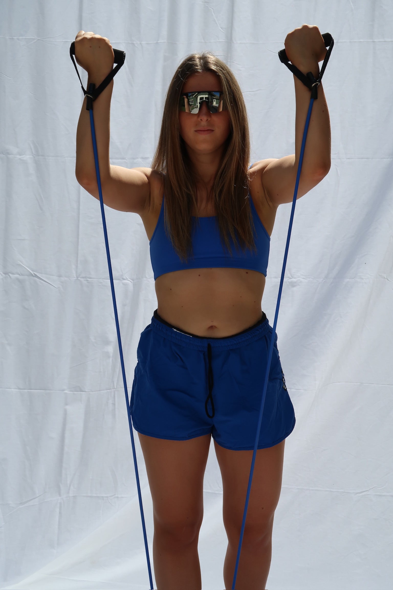 Bright Blue Vintage Reebok Shorts