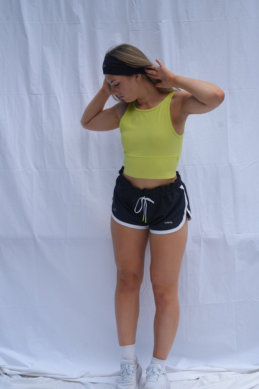 Neon Lululemon Ribbed V-neck Bra Tank