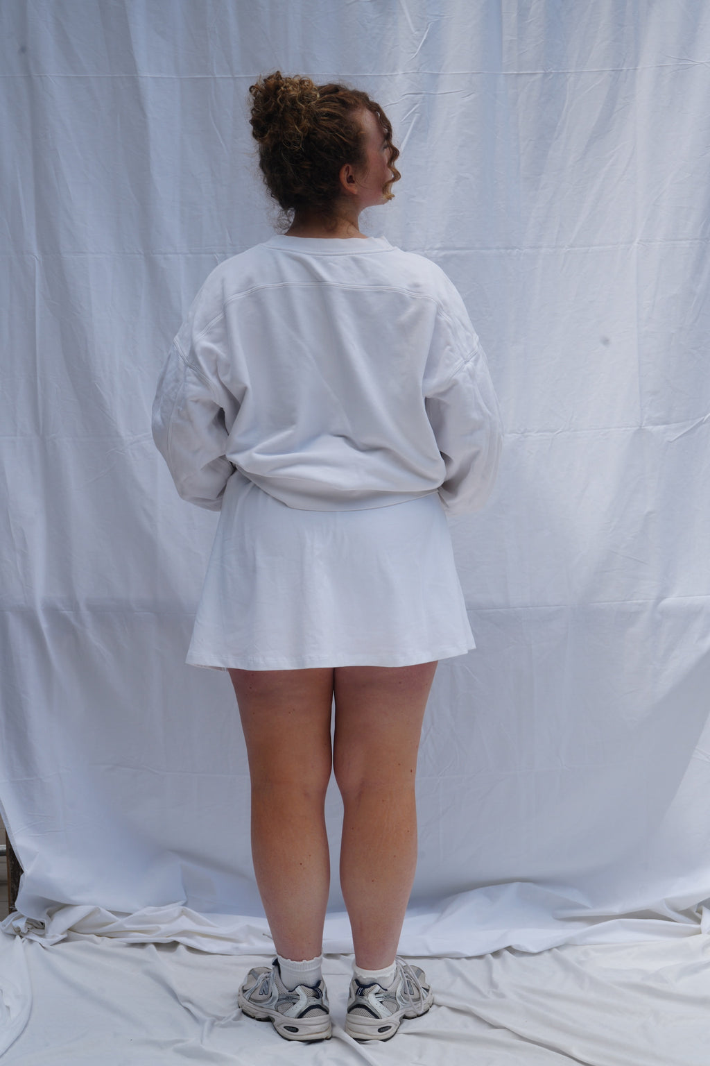 White Lululemon Crew Neck