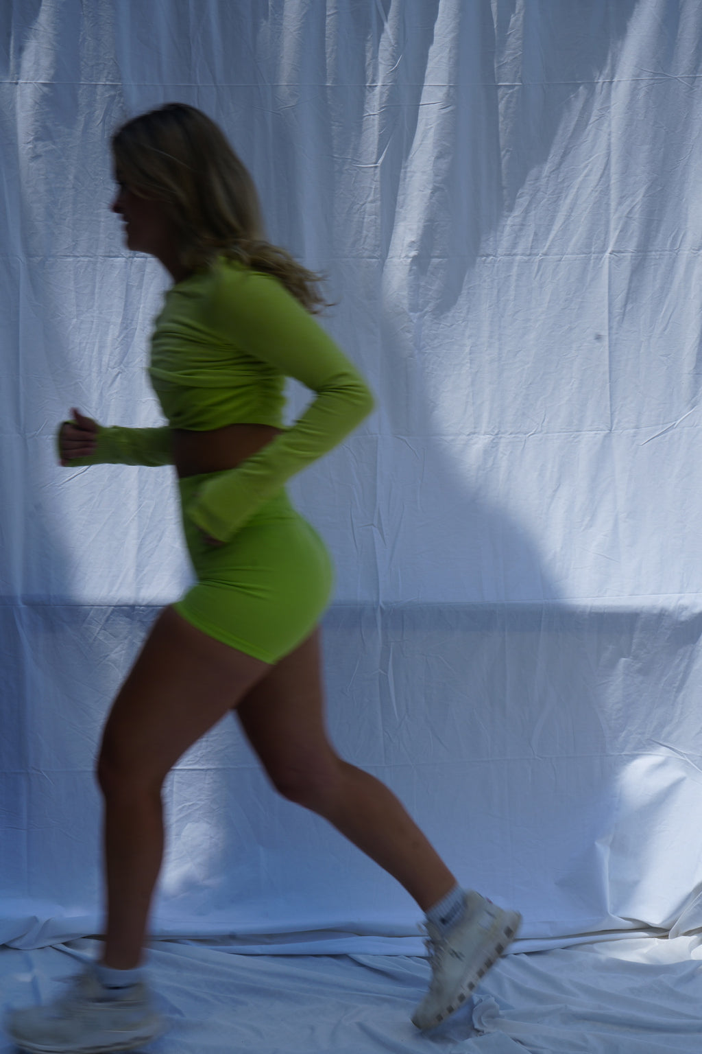 Neon Athleta Long Sleeve