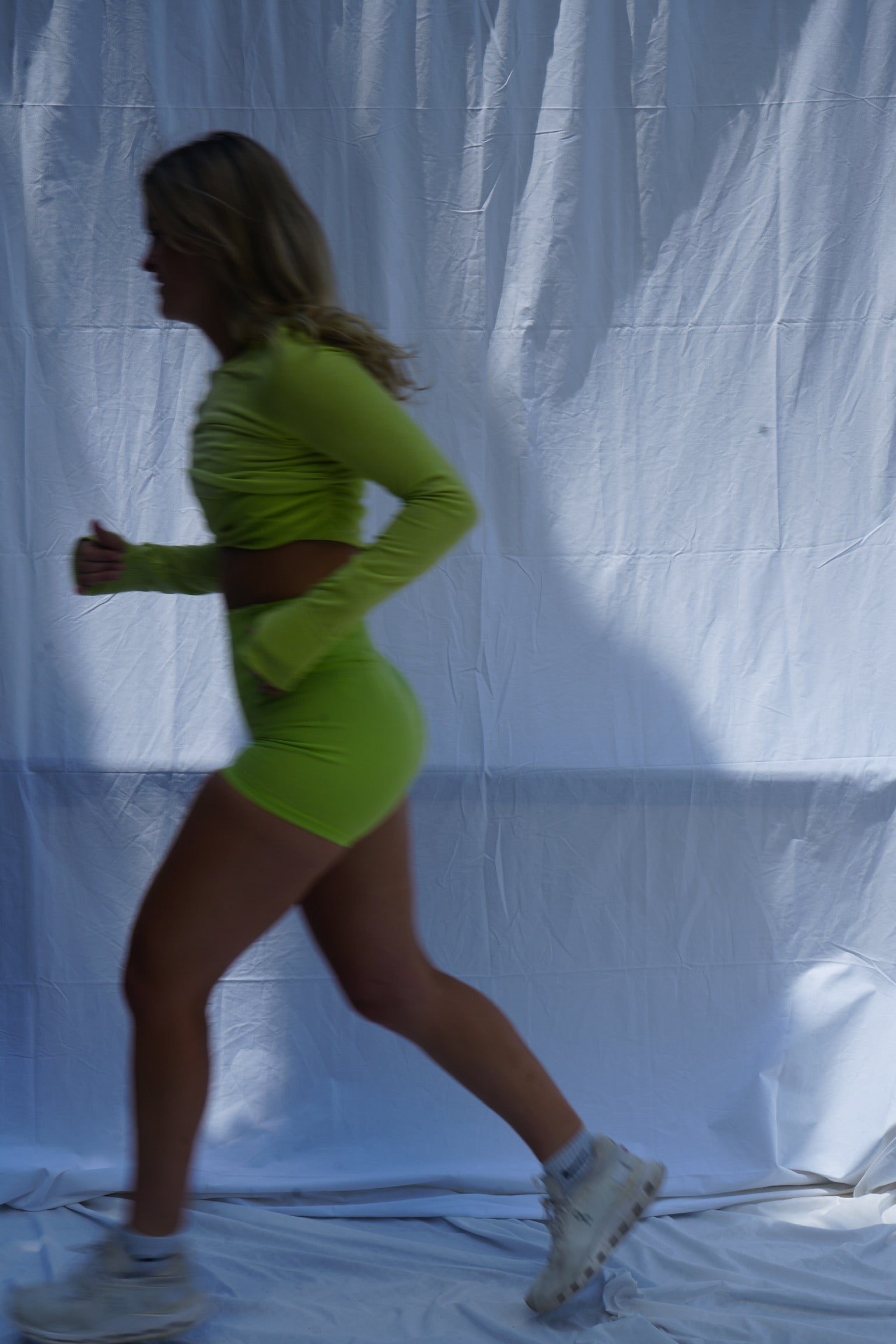 Neon Athleta Long Sleeve
