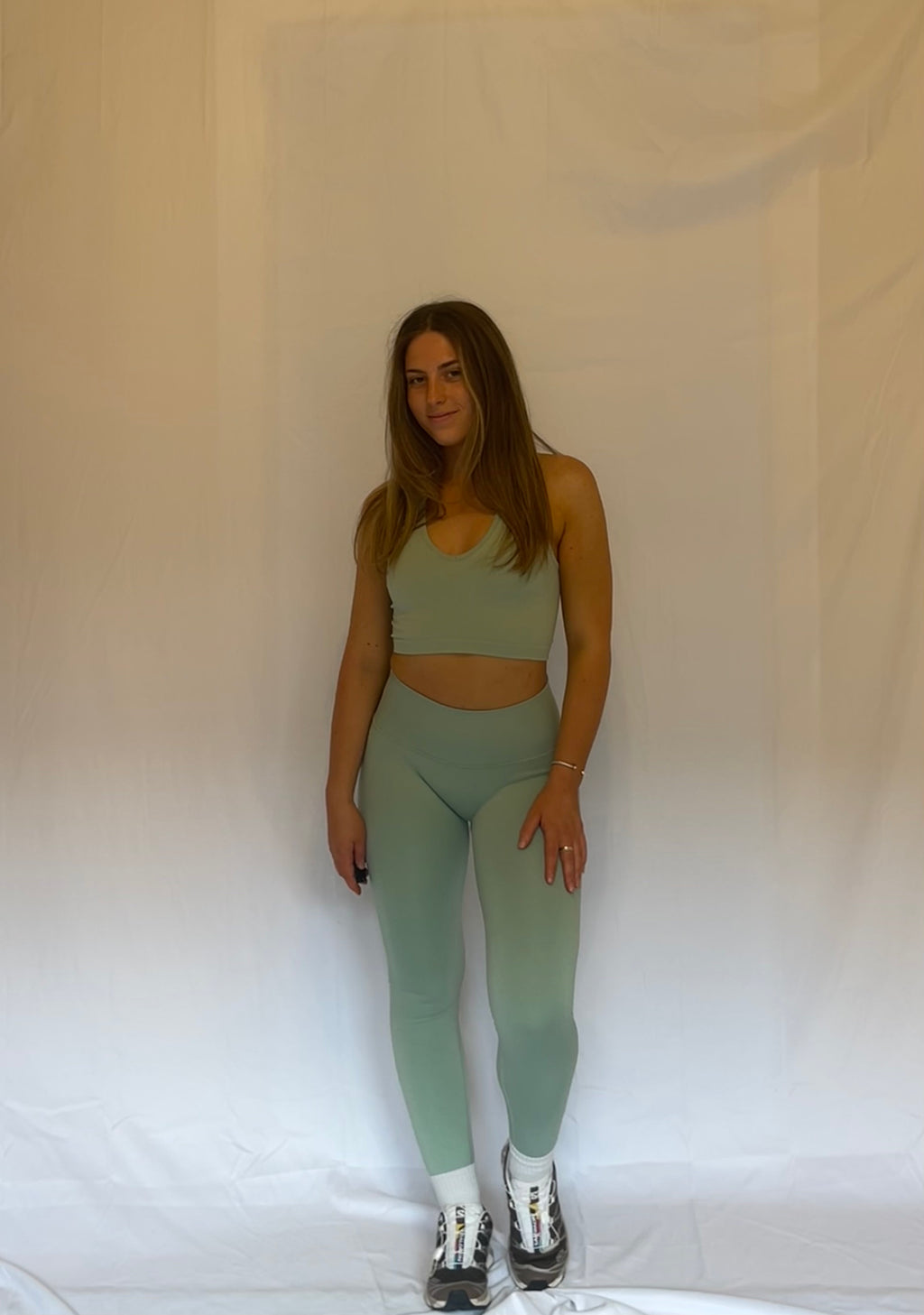 NWT Mint Green TNA Sports Bra