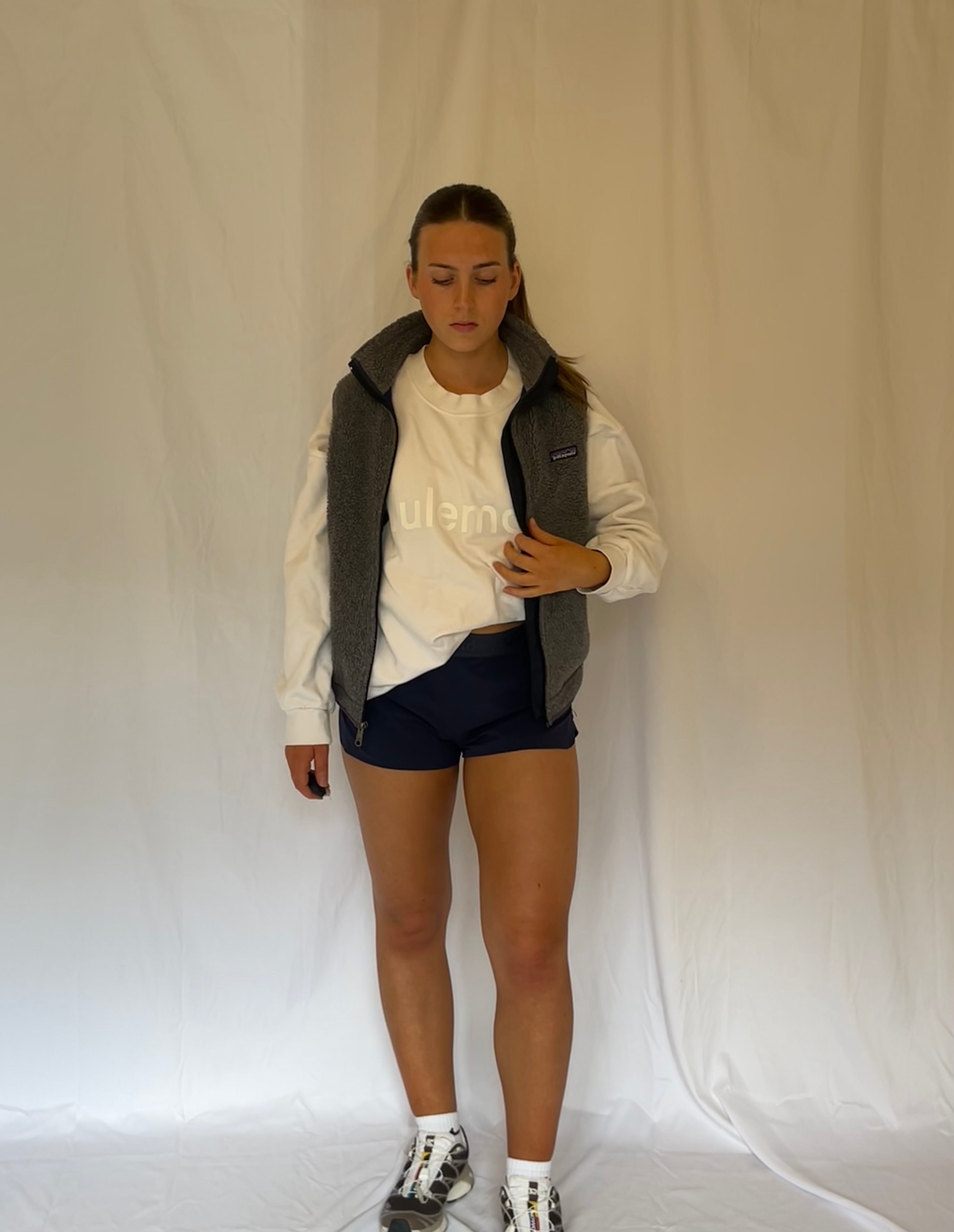 White Lululemon Crew Neck