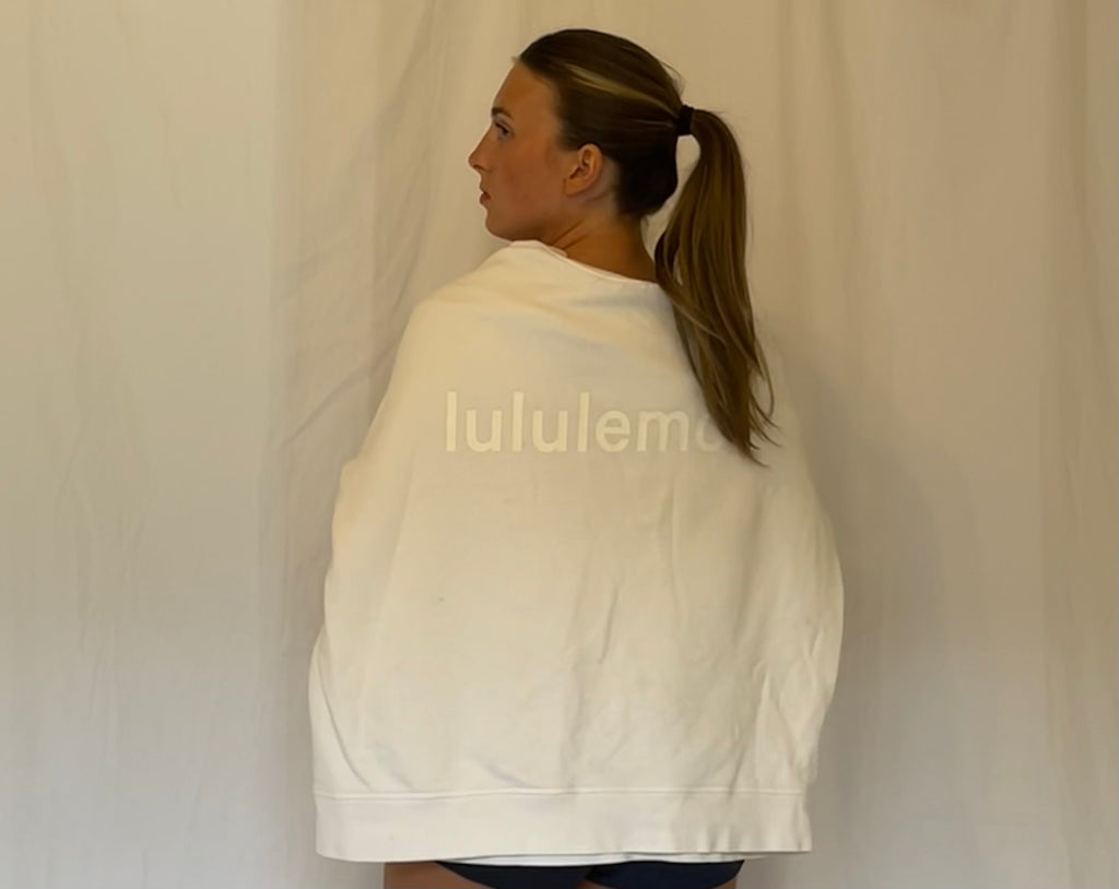 White Lululemon Crew Neck