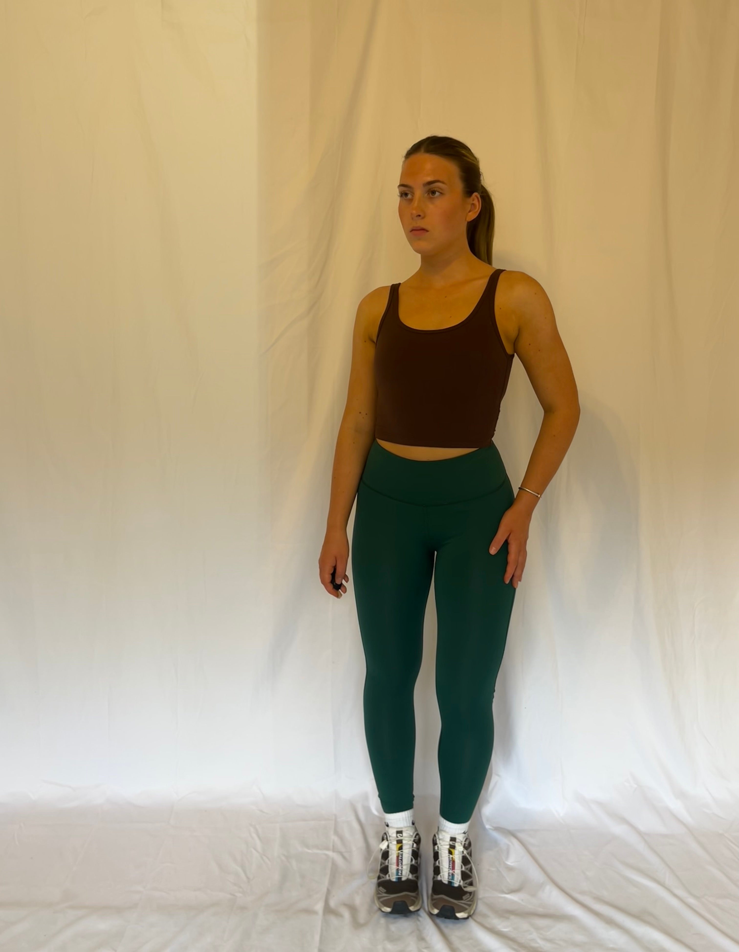 Outdoor Voices Green Leggings